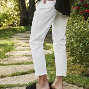 Frank & Eileen - Wicklow Italian Chino         Size 6 White